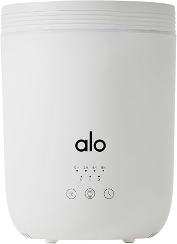 Miniatura 1 de Alo Difusor Aura  Difusor de aceite esencial y humidificador de niebla fría  Funcionamiento silencioso  Cubre 700 pies cuadrados  Hasta 22 horas de