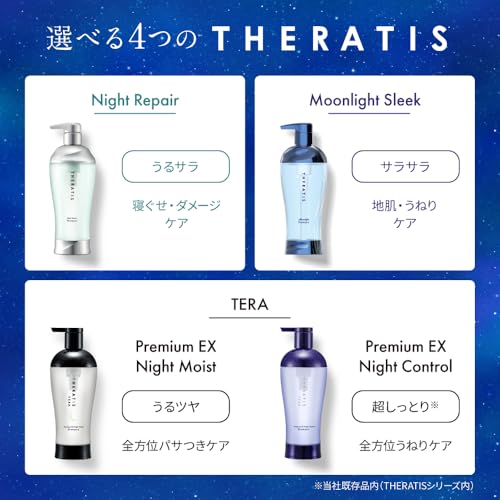 THERATIS (セラティス) テラ プレミアム EX ナイト モイスト 3点セット の商品画像 2