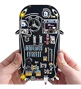 Car Driving Simulation Soldering Practice Kit, MIOYOOW DIY Automotive Control System with Gear Sh...