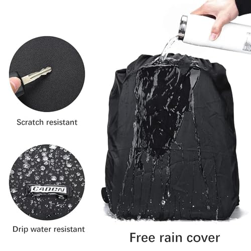 Mochila para cámara DSLR/SLR impermeable y multifunción miniatura 6
