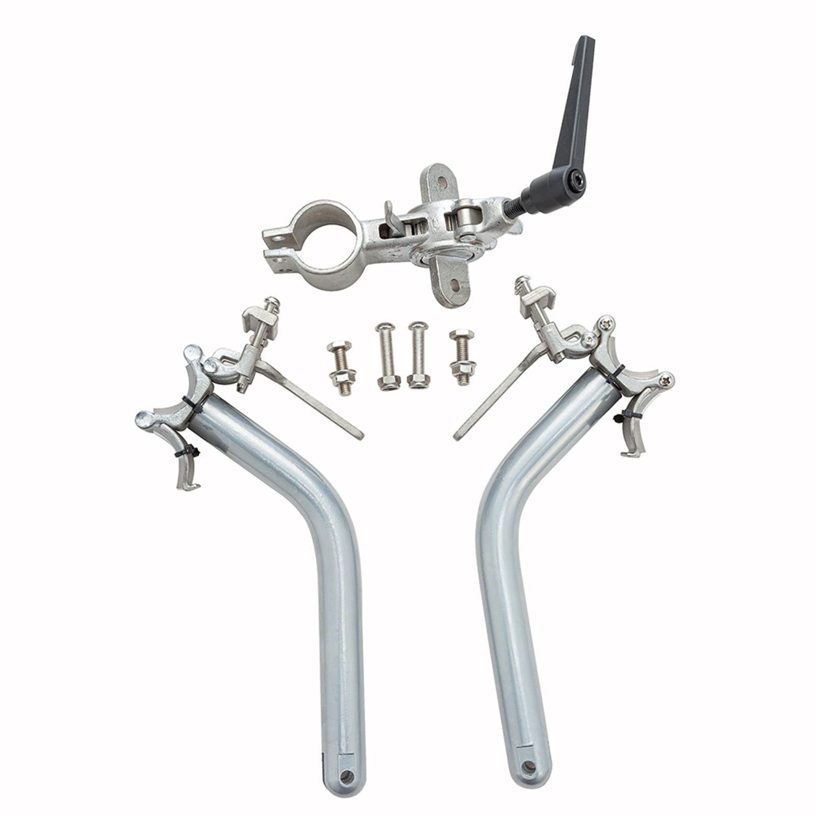 Conector de accesorio para bicicletas de silla de ruedas, enlace de la cabeza del cabezal de la silla de ruedas, refuerzo de silla de ruedas eléctrico de ciclo manual, conector de calidad para silla