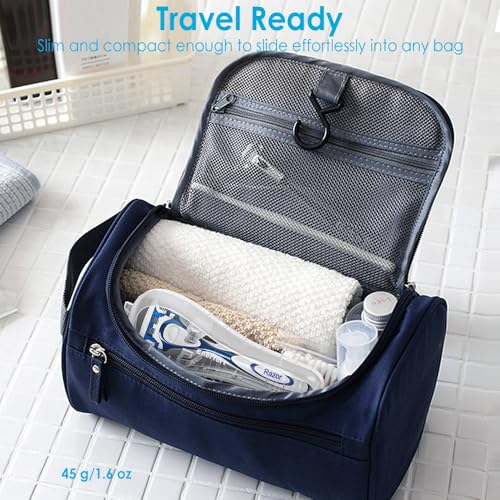 Enerfort Razor Case Compatible with Gillette Proglide Fusion Men's Razor, Manual Razor Travel Protector Case with Carrying Bag - Clear