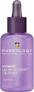 Pureology Hydrate Glow Catcher Hair Oil - Anti-Frizz, Up to 72 Hours of ...