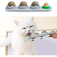 Palle Di Erba Gatta GEFIRE 3 Pezzi - Giocattolo Per Gatti, Per Pulizia Denti E Antistress, Forma Tartaruga