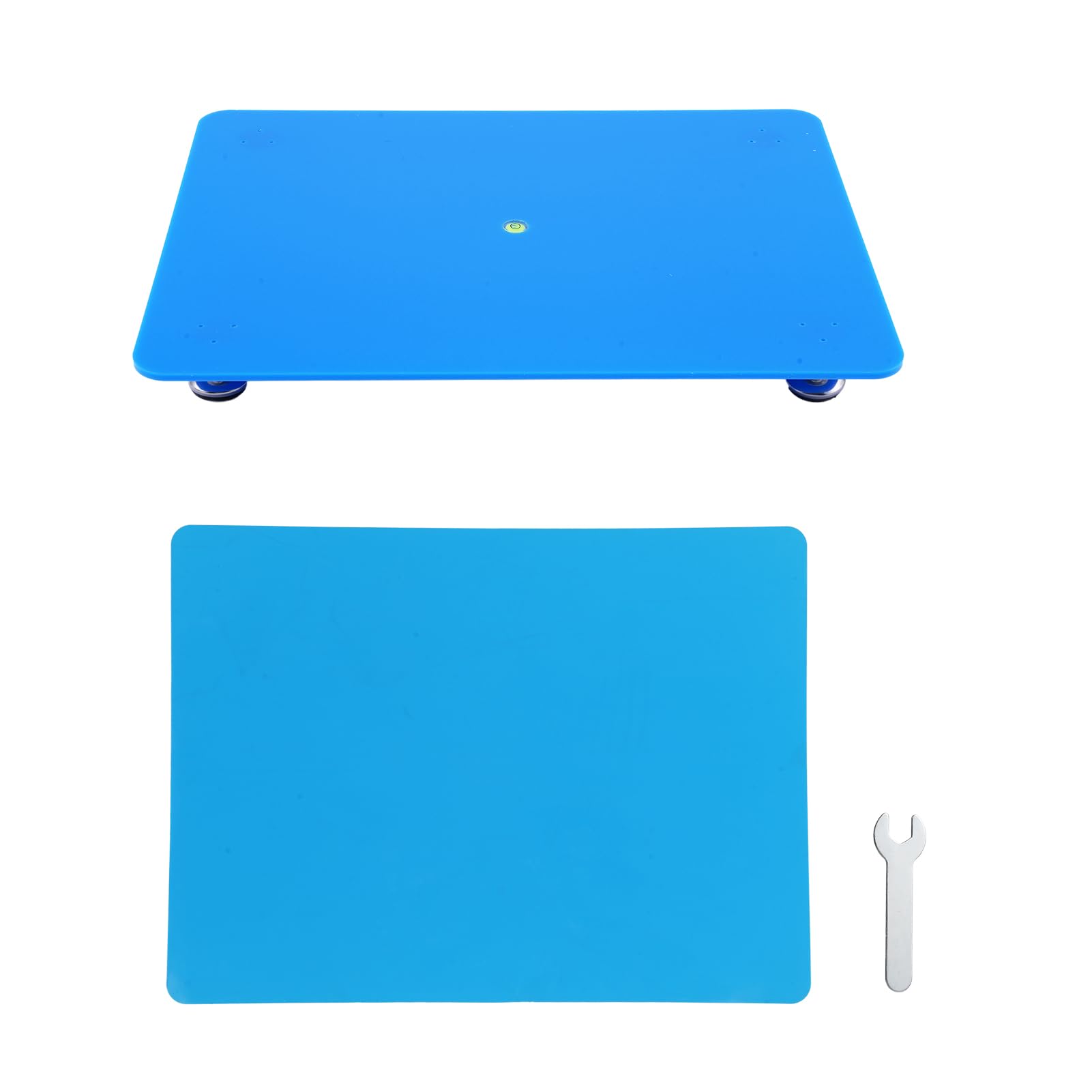 Table autonivelante pour éviter les coulures de résine époxy