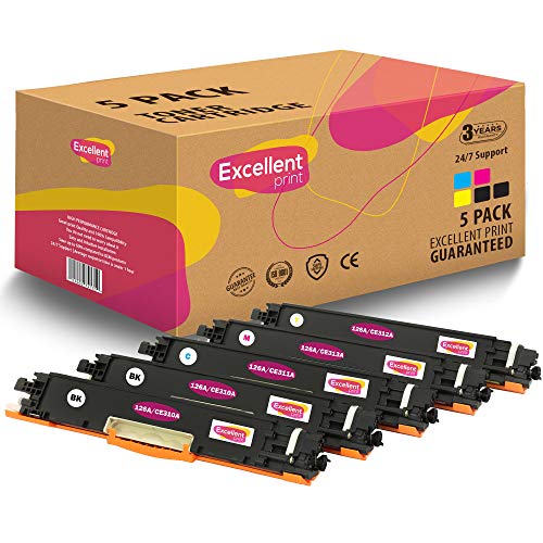 Excellent Print 126A CE310A CE311A CE312A CE313A Compatible Cartucho de Toner para HP Colour Laserjet Pro CP1025NW CP1020 M175A M175NW