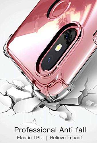 Image of WOW IMAGINE Crystal Clear Transparent Back Case Cover for Apple iPhone 5 / 5s / 5 SE | Full Device & Camera Protection Shockproof TPU | Flexible Silicone Back Cover Case - Transparent