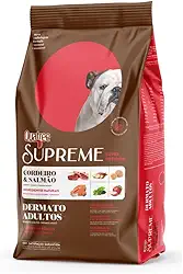 Ração Quatree Supreme Dermato para Cães Adultos Sabor Cordeiro e Salmão - 3kg
