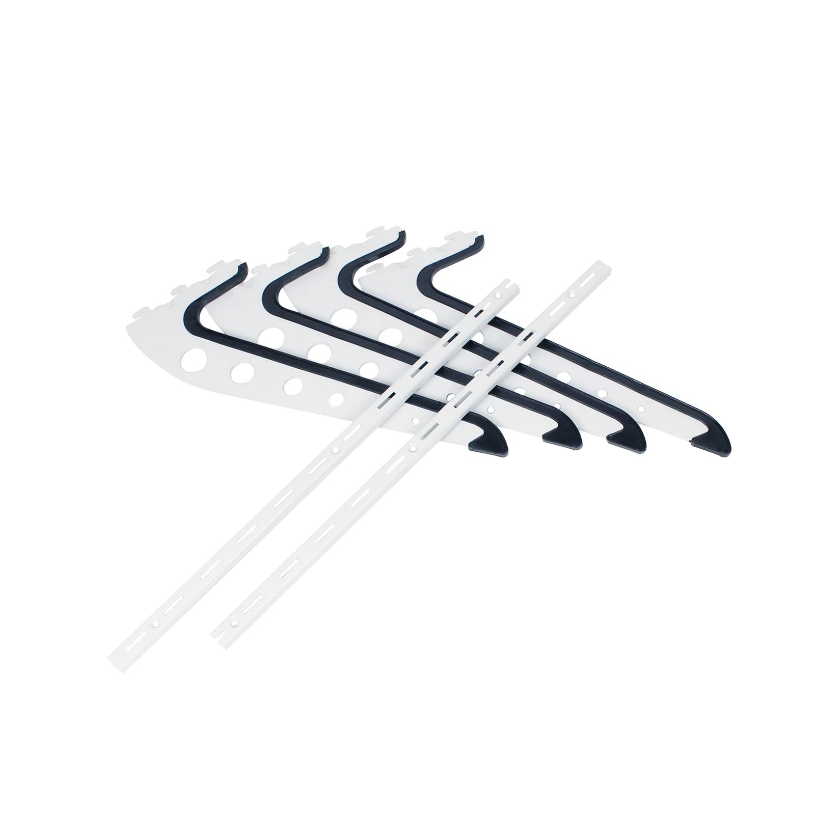 WilTec Soporte de Pared Universal para Surf Snowboard Wakeboard Skateboard Longboard Esquís