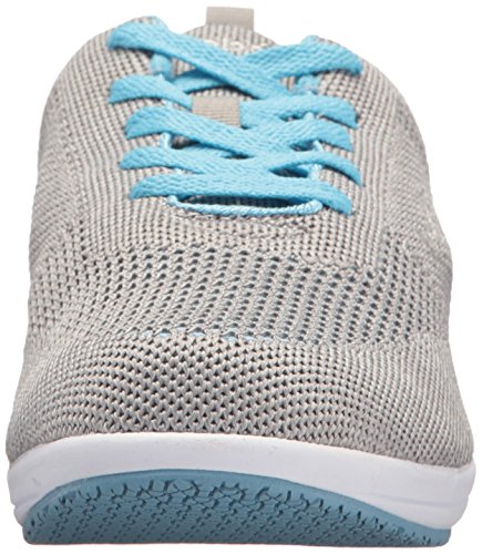 Propet Women Washable Walker Evolution Oxford, Lt Grey/Lt Blue, 9 Narrow Us #TOP1