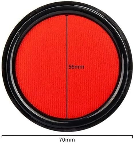 Miniatura 2 de HomeSoGood 2 almohadillas de tinta de secado rápido para huellas dactilares, almohadillas de tinta de huellas dactilares para suministros