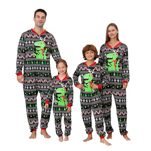 Ugly Family Matching Onesie Pajamas Christmas Vacation One-piece PJs Zipper Sleepwear Novelty Loungewear Sleepwear