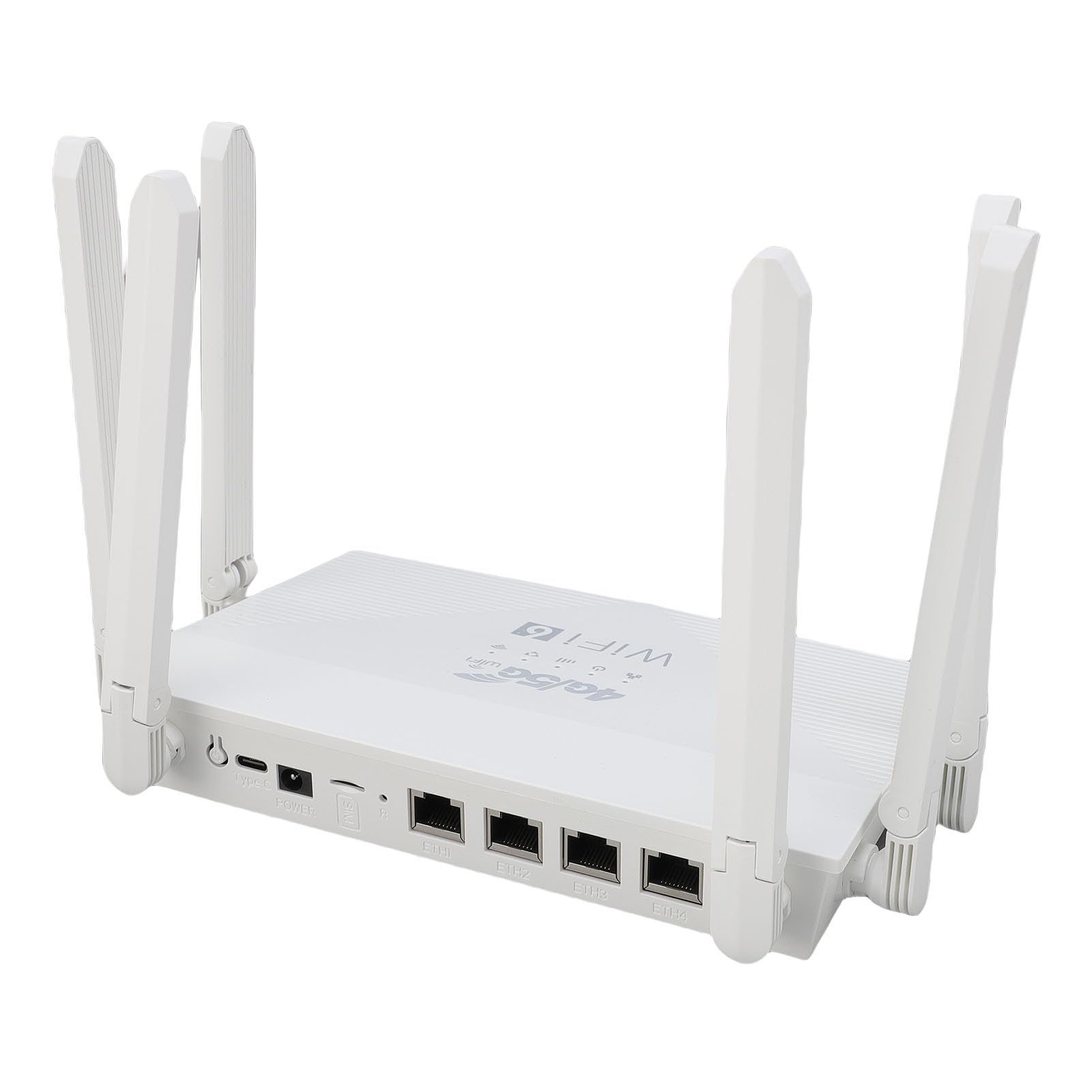 Router Wireless LTE WiFi6 4G 5G CPE Router di Rete Wireless con 6 Antenne, velocità Internet Elevate per Dispositivi Multipli