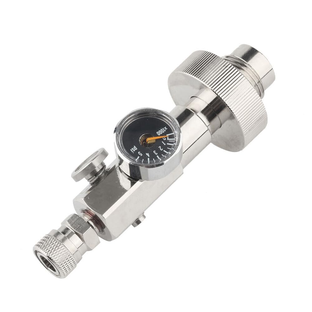 FUBESK 4500Psi G5/8 HPA Haute Pression Air Scuba Din Station de Remplissage Adaptateur Valve de Charge