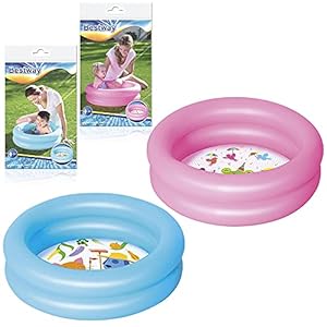Bestway 51061 – kinderbadje 61x15cm “Round 2-Ring Kiddie Pool”