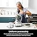 Ninja Food Processor, Professional XL, 1200 Peak-Watts, 4-in-1, Chopping, Slicing/Shredding, Purees, Dough, 12-Cup Processor Bowl, 2 Blades & 2 Discs, Feed Chute/Pusher, Black, NF701