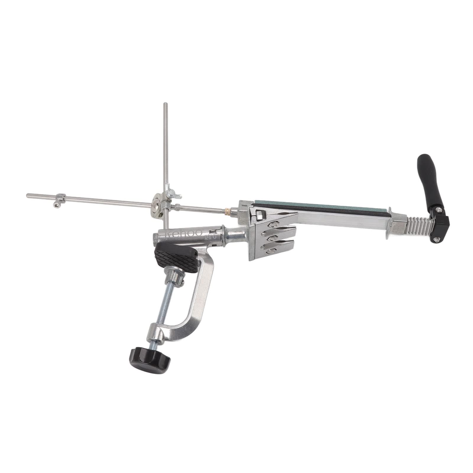 Yosoo Health Gear Zestaw do Ostrzenia Noży o Stałym Kącie Zestaw Kamieni do Ostrzenia Prętów ze Stali Nierdzewnej z Białymi Osełkami Korundowymi o Ziarnistości 120 320 600 1500 dla Użytkowników