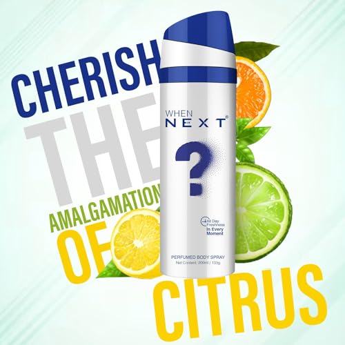 Image of Next Care Why and When Body Spray Combo for Men & Women | Long Lasting Perfumed Deodorant Spray | Unisex Fragrance | 200ml Each (Pack of 2)