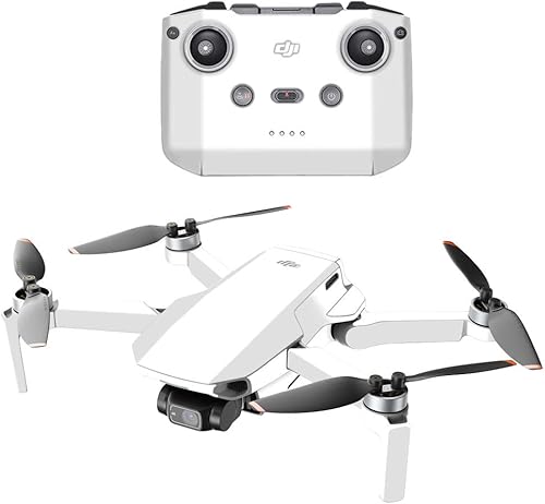 MightySkins Compatible con DJI Mini 2 Dron portátil - Blanco sólido  Cubierta protectora de vinilo duradera y única  Fácil de aplicar, quitar y