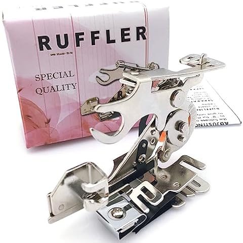 FQTANJU Ruffler Sewing Machine Presser Foot, #55705 Cover