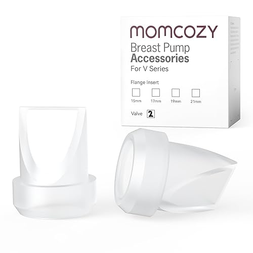 Momcozy Juego completo de vasos de colector solo para Momcozy V1V2. Accesorios de repuesto originales para extractor de leche V1V2 (máximo 7.8