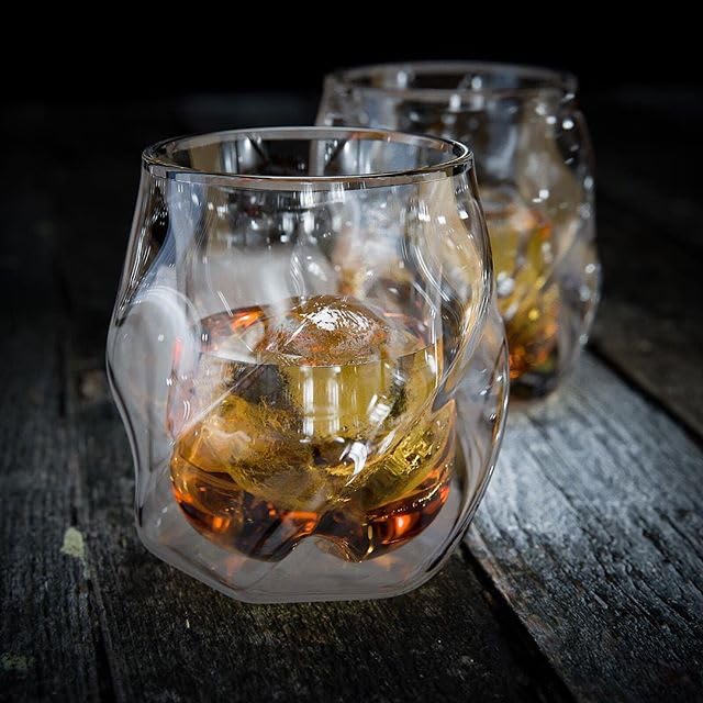 グラス ダブルウォール ウイスキー 結露が少ない ロックグラス Amazon | James Bentley ジェームスベントレー 結露が少ない ダブル