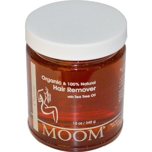 Moom Organic Hair Removal with Tea Tree Refill Jar, 12 Ounce -- 3 per case.