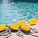 Tlence 8 Pack Oval Water Float, 5.5