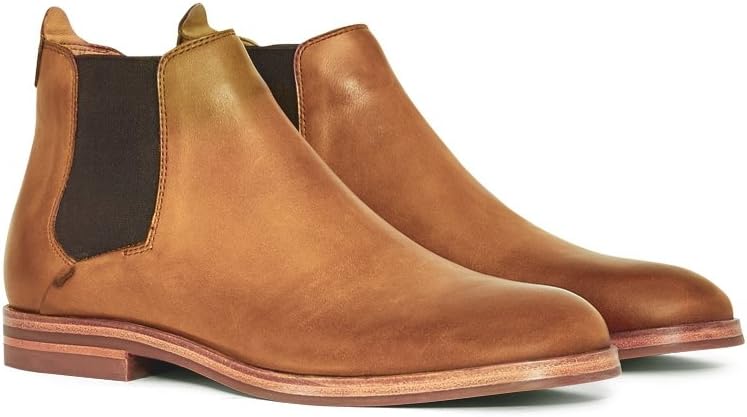 Mens H By Hudson Tonti Calf Formal Leather Ankle Smart Chelsea Boots