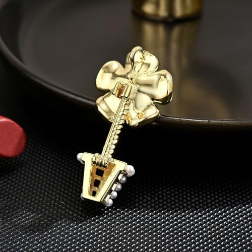 Image of Brooches And Pins For Women Fashion Elegant Flower Broches Lady Costume Jewelry Brooch Pins (Flower Basket)