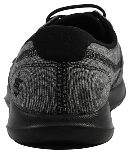 Image of Skechers Womens Go Walk Lite - Isla Boat Shoe, Black /Black, 8 M US