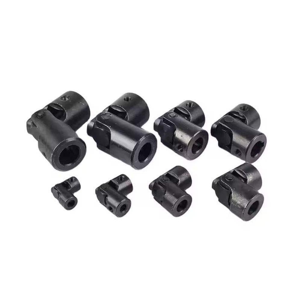 Connecteur de couplage de l'arbre de Joint Universel 25x49x108mm U Arbre de Direction conjoint 8 mm Compatible avec Les pièces de la Machine CNC 1 pièce