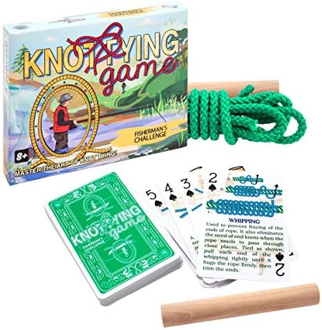 Channel Craft Compact Travel Edition Fisherman's Knot Tying Kit/Game