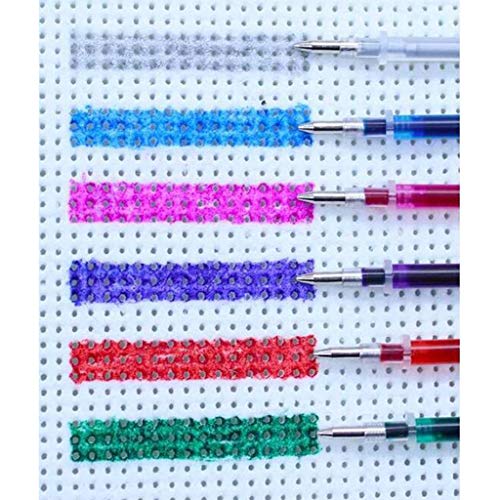 F Fityle 6 stuks markeerstiften, wateruitwisbaar, materiaal, weefselmarkers, verdwijnt inkt, uitwisbare pen, doe-het… - Afbeelding 8