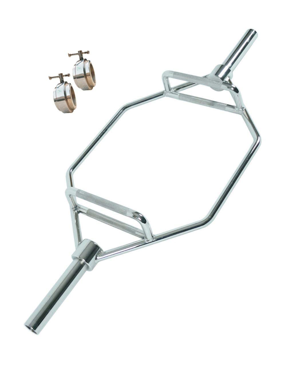 XINN Heavy Duty Steel Dead Lift, Hex, Squat, Trap, Shrug Bar with Handles (Steel) with Two Olympic Weight Locks (B0BGCMBLZ8) Amazon Price History, Amazon Price Tracker