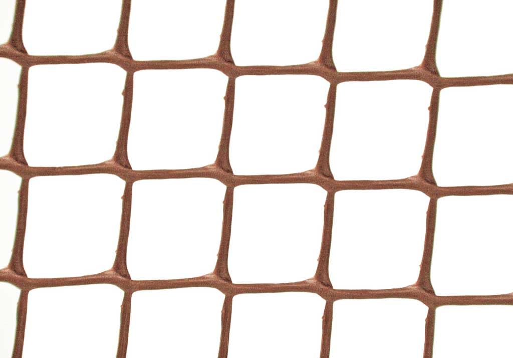 Tildenet 50090 19 mm 0.5 x 6 m Plastic Garden Mesh, Brown
