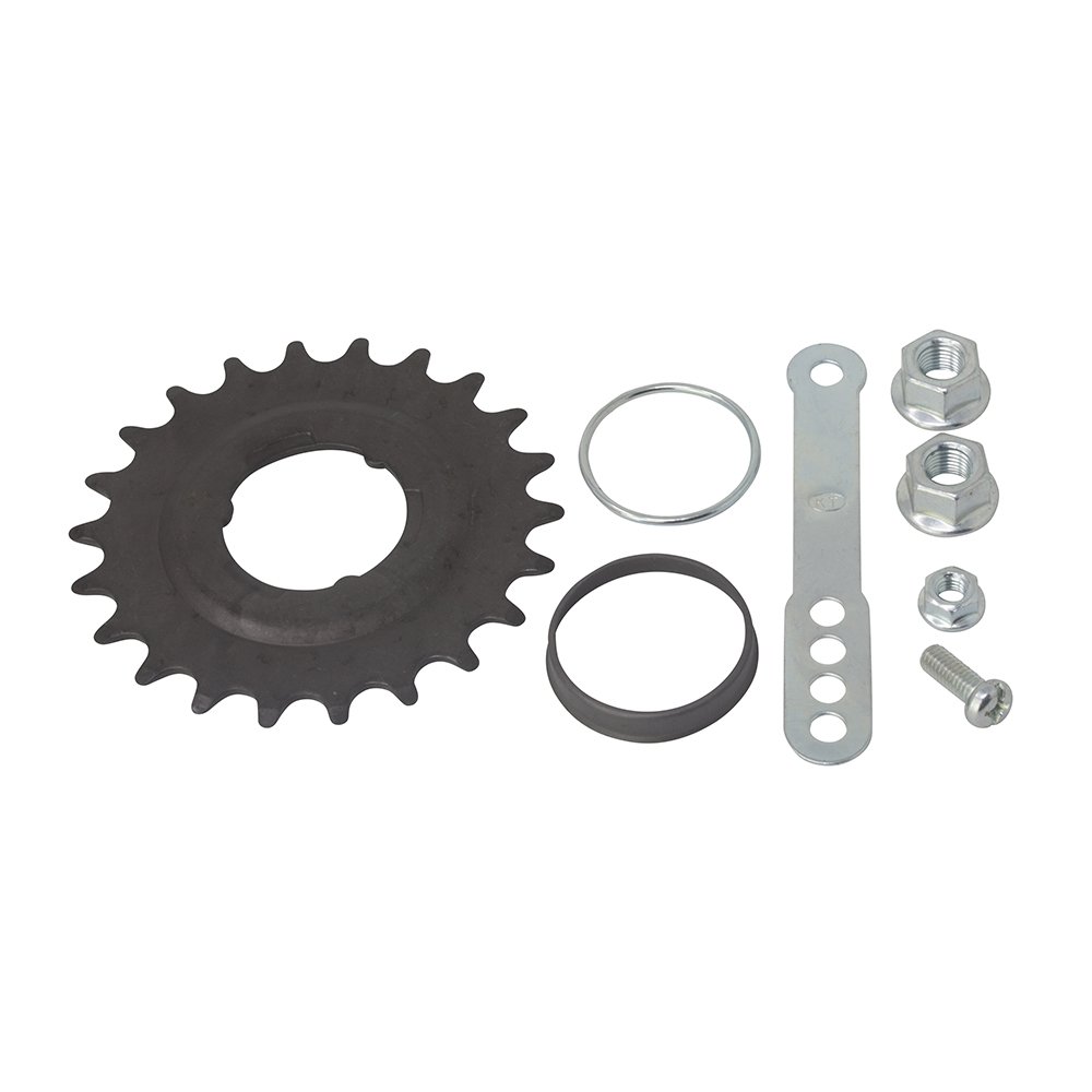 Coaster Hub Sprocket Kit, Sizes (22T Black)