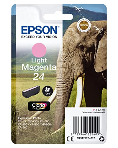 Epson Elephant Cartouche Eléphant - Encre Claria Photo HD MC