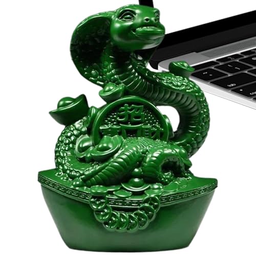 Statue de serpent chinois en bois cadeau idéal Nouvel An