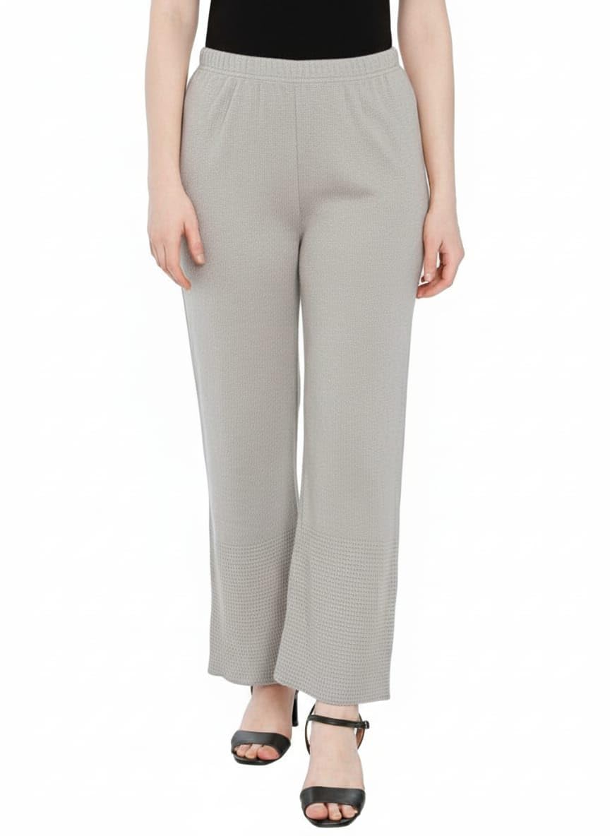 tnq Women's Winter Wear Woolen Full Length Palazzo Pants/Wollen Trousers-picture-25