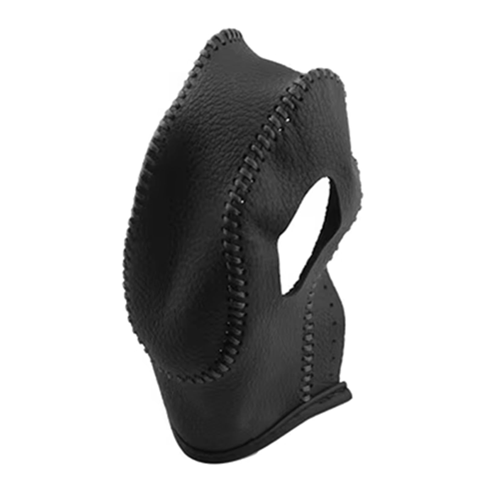 Lnhygtfr Black Compatible With For Escape For Kuga For Mondeo For Ecosport For Edge For Focus For Escort Car Gear Shift Knob Gearbox Shift Knob Cover Car Decoration(,Rhd)