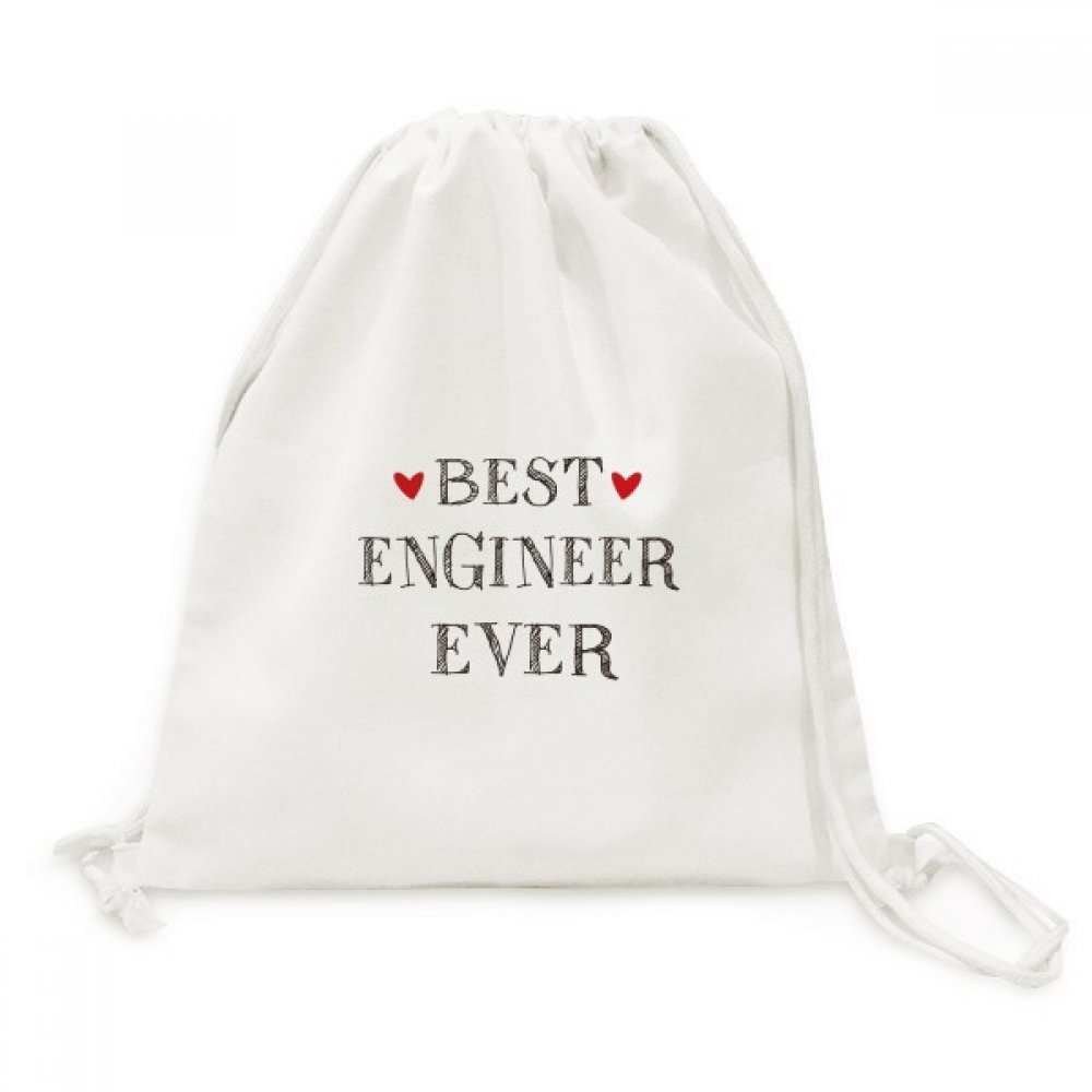 Toile Drawstring Backpack Sac à cordon robuste Voyage Sacs ingénieur
