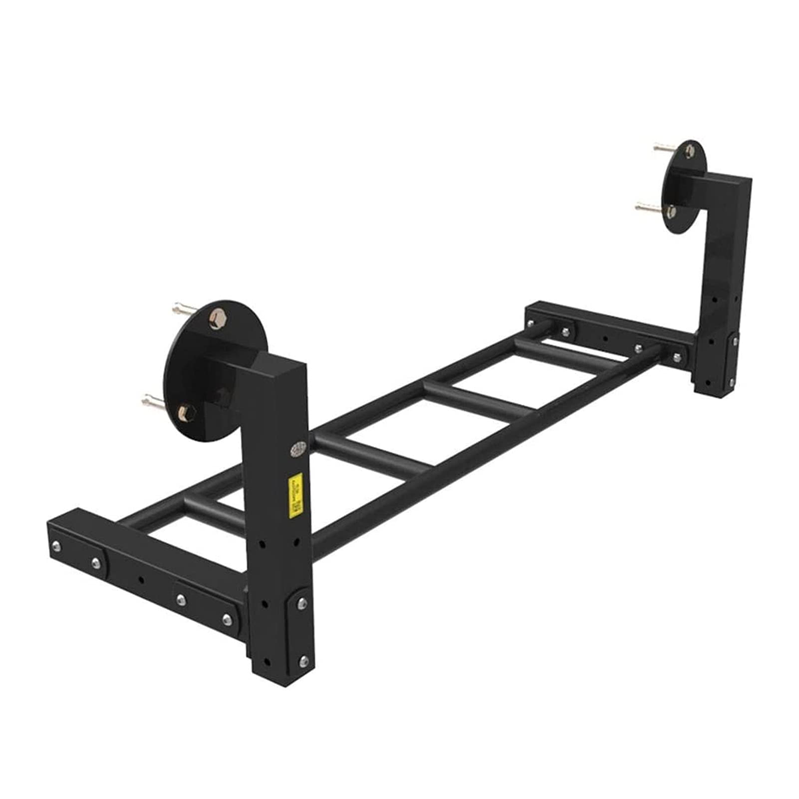 Barre pull-up montate laterali a fascio, telaio da arrampicata a barre orizzontale, palestra nera Pull-up a forma di casa multi-posizione barra orizzontale multi-posizione barra di arrampicata te