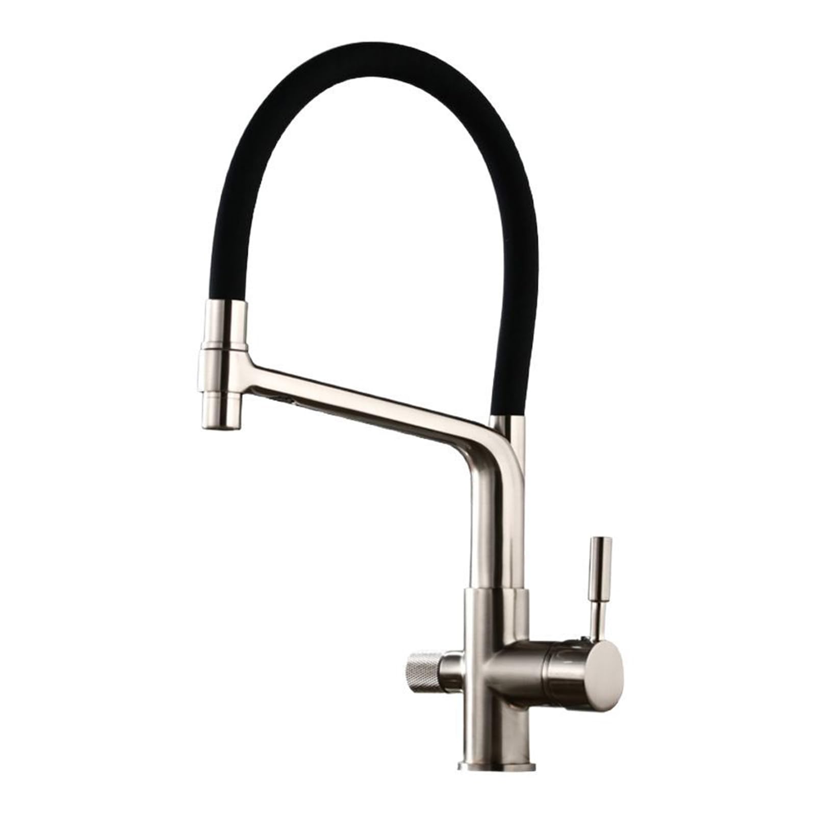 HTTGDGDH Brushed Brass Kitchen 3Function Water Filter T Stylish Armature Sink Fixture For Clean Water And Gant Design For Modern Kitchens,Gebürstet