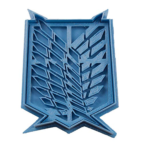 Cuticuter Alas De La Libertad Shingeki No Kyojin Cortador de Galletas, Azul,...