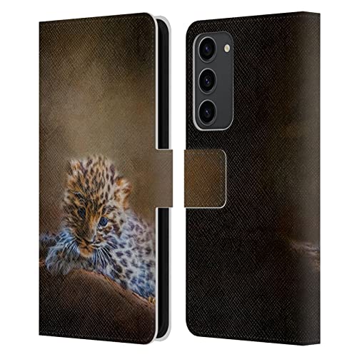 Housse portefeuille en cuir Simone Gatterwe premium pour Samsung S23+