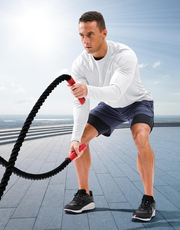 Men's Sun Protection Long Sleeve Shirts UPF 50+ - Image 2