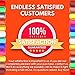 Liquid Chalk Markers - 26 Whiteboard Neon & Metallic Colors | Chalkboard Safe Dustless Wet Erase Paint Pens | Fine Tips for Blackboard, Glass & Windows, Bistro & Restaurant Menu Board Use, Kids Art