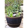 Stewart 2407071AM Blenheim Half Barrel, Copper Effect, 40 cm Stewart 2407071AM Blenheim Half Barrel, Copper Effect, 40 cm