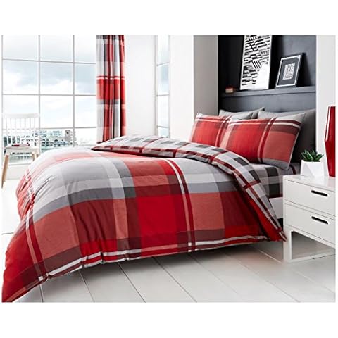 GC GAVENO CAVAILIA Waverly Check Duvet Set Cover